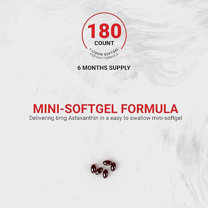Naturalis New Zealand Astaxanthin 180 Mini-Softgels