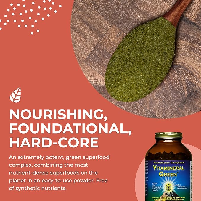 HEALTHFORCE SUPERFOODS Vitamineral Green 400 Capsules