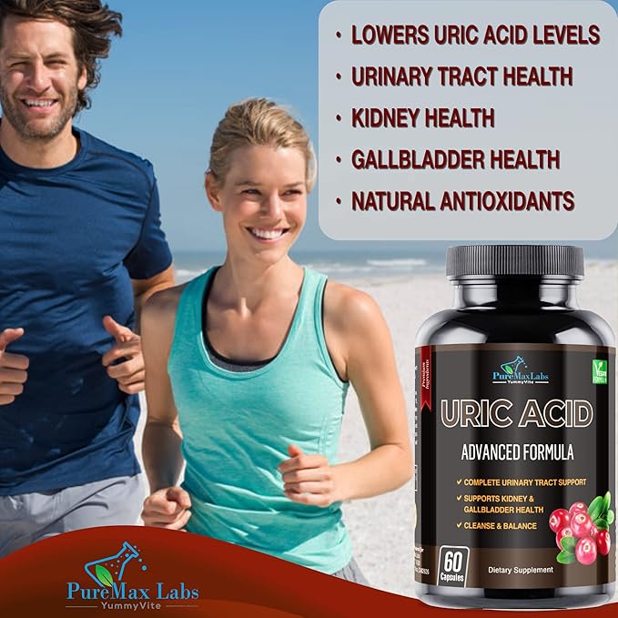 Uric Acid Advanced Formula – Kidney, 60 Capsules