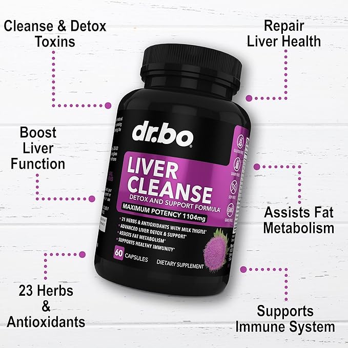 Liver Cleanse Detox Support Supplement