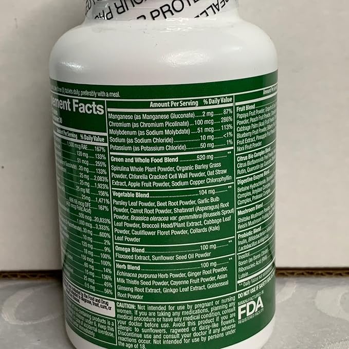 Whole Food Multivitamin for Men and (1)