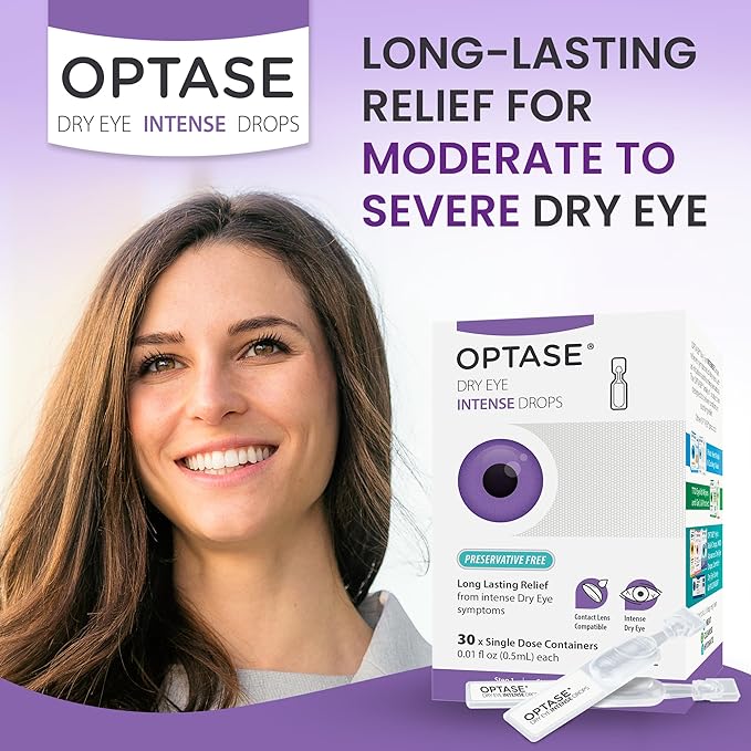 Optase Dry Eye Intense Drops, Single Dose 30 Single