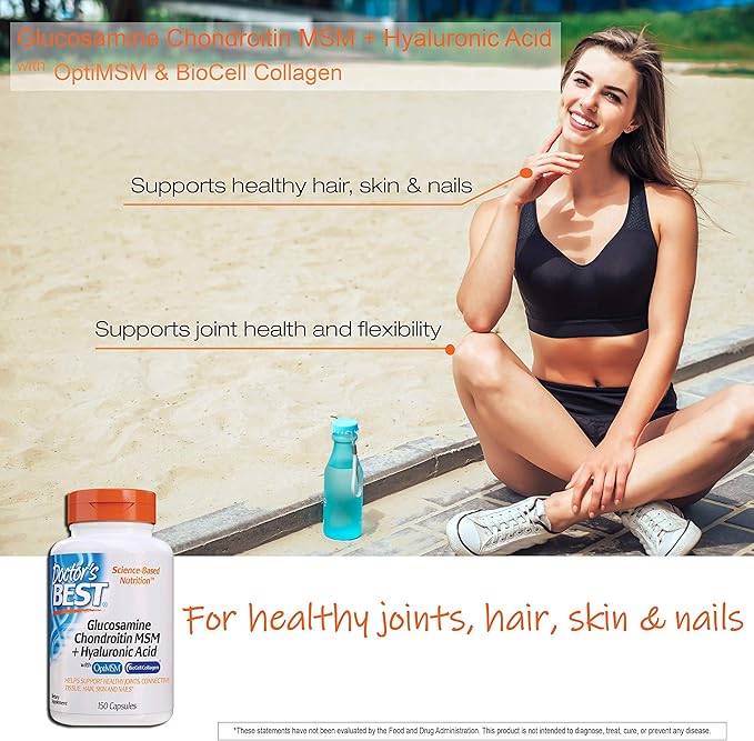 Doctor's Best Glucosamine Chondroitin MSM + 150 Caps