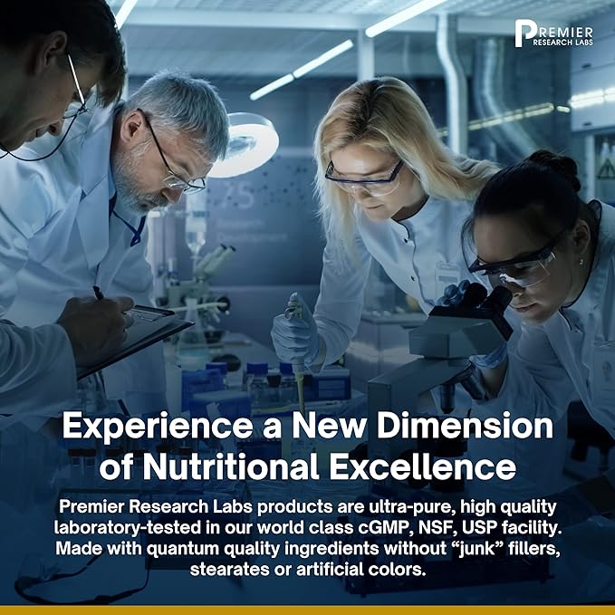 Premier Research Labs: Vitamin D3 + K2 Supplements 5000 IU 30 Plant-Source