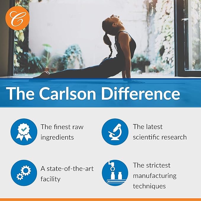 Carlson - Super Beta Carotene, 25000 (15 mg), 250 Softgels