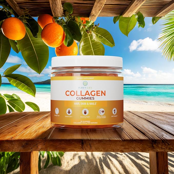 Sugar-Free Marine Collagen Gummies (90 Collagen 500mg Collagen