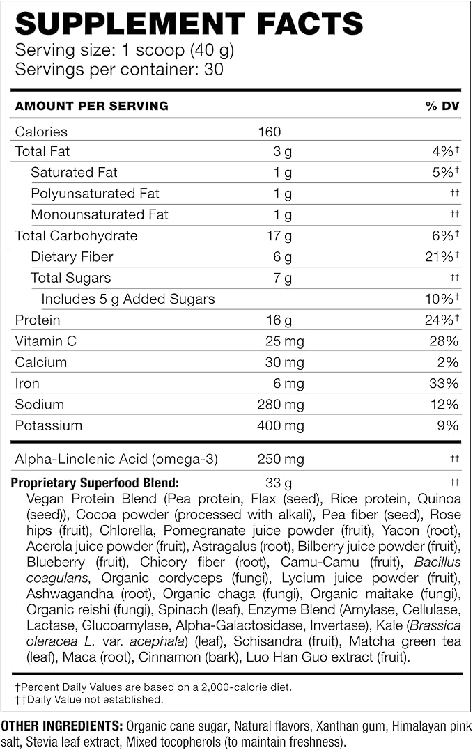 shakeology Vegan Protein Powder 30 Servings