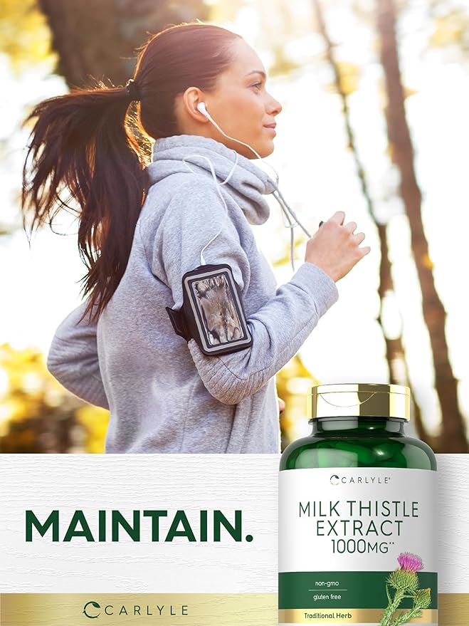 Carlyle Milk Thistle 1000mg 300 Capsules