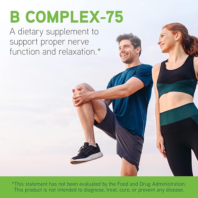 DAVINCI Labs B Complex-75 B6, B12, B12, Biotin, 60 Capsules