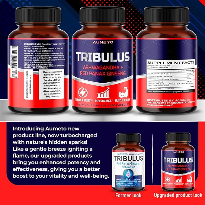 Tribulus Terrestris 98% Saponins 12-in-1 Formula