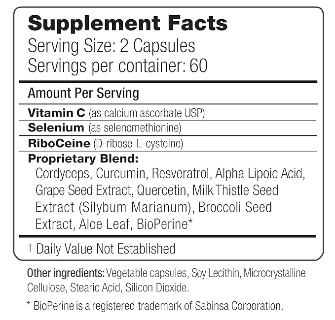 Cellgevity, Advanced Riboceine Technology, 120 Vegetable 60 Servings 2)