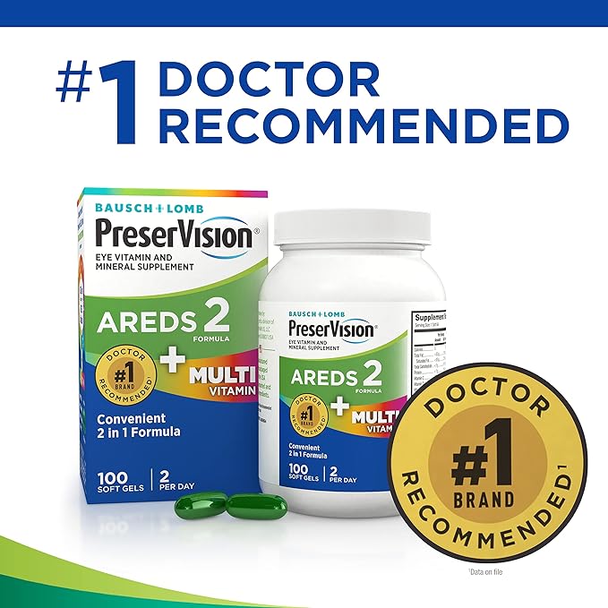 PreserVision AREDS 2 + Multivitamin 2-in-1 100 Count