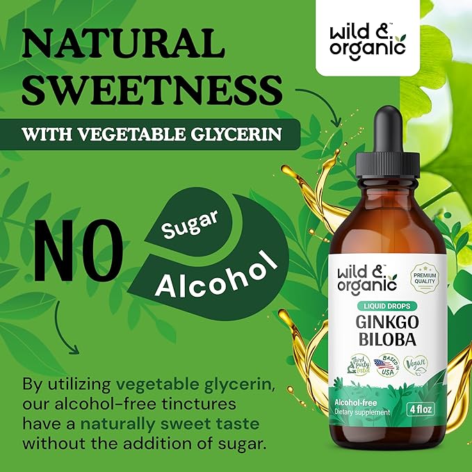Ginkgo Biloba Liquid Drops 4 fl