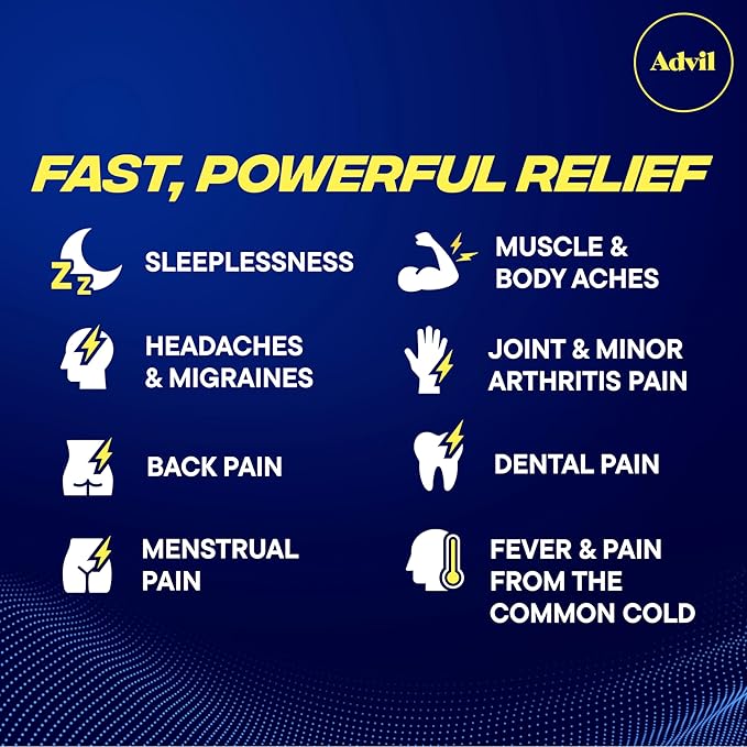 Advil PM Liqui-Gels Pain Reliever and 80 Liquid