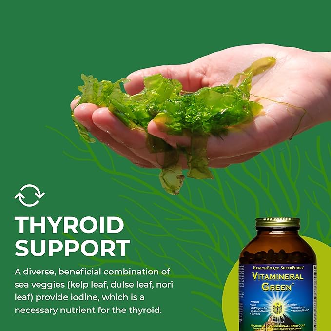HEALTHFORCE SUPERFOODS Vitamineral Green 400 Capsules