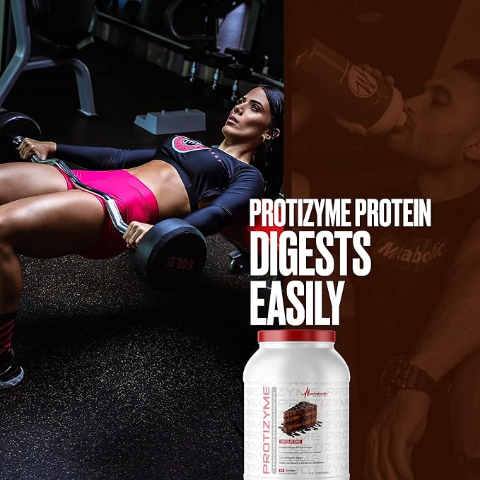 Metabolic Nutrition, Protizyme, 100% Whey Protein 24 Essential 4 Pound (52 ser)