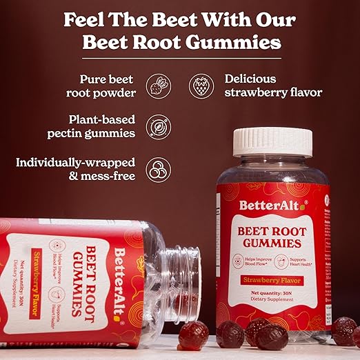 Pure Beet Root Powder Gummies