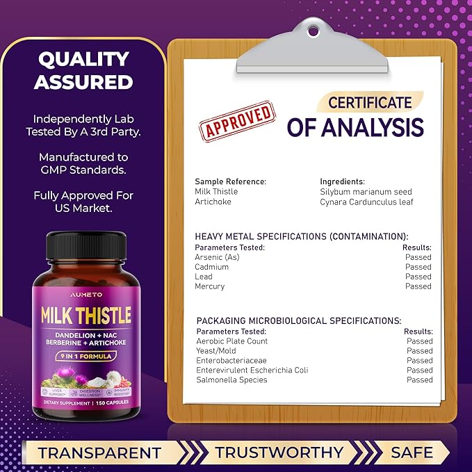 Ultra Milk Thistle 9 in 1 Formula 17,372mg with (150 count 1))