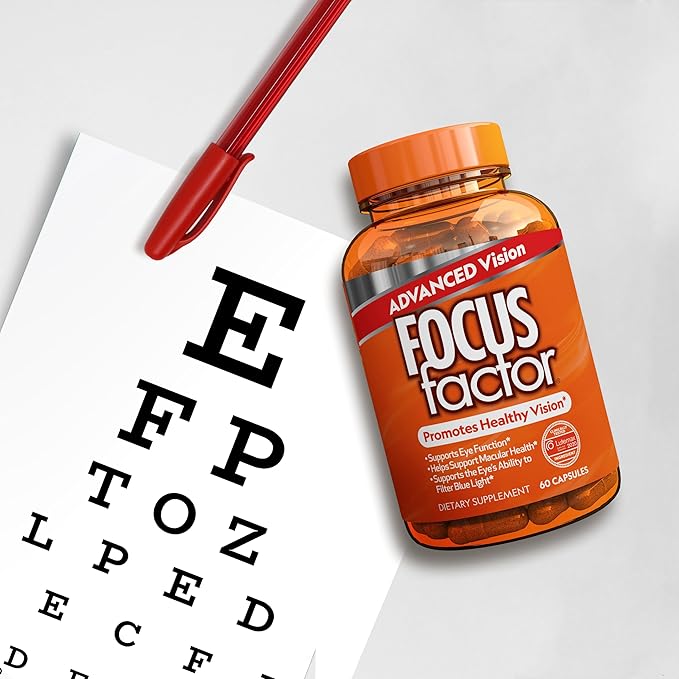 Focus Factor Advanced Vision Formula (60 Count) 2020 -