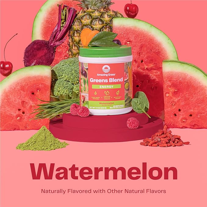 Amazing Grass Greens Superfood Energy: Greens 30 Servings