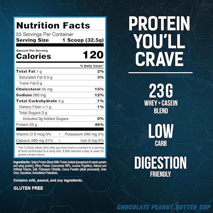 PEScience Select Low Carb Protein Powder, 55 Serving,