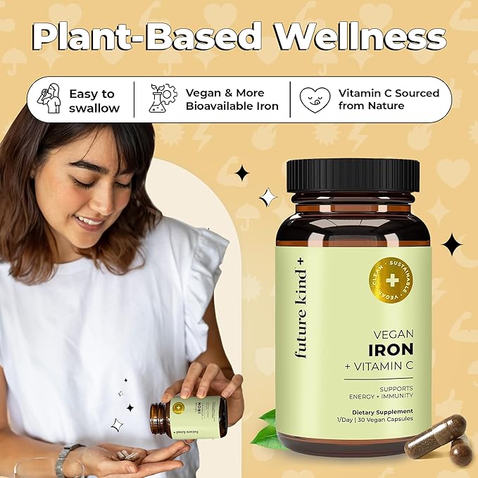 Future Kind Vegan Iron Supplement (30 Iron