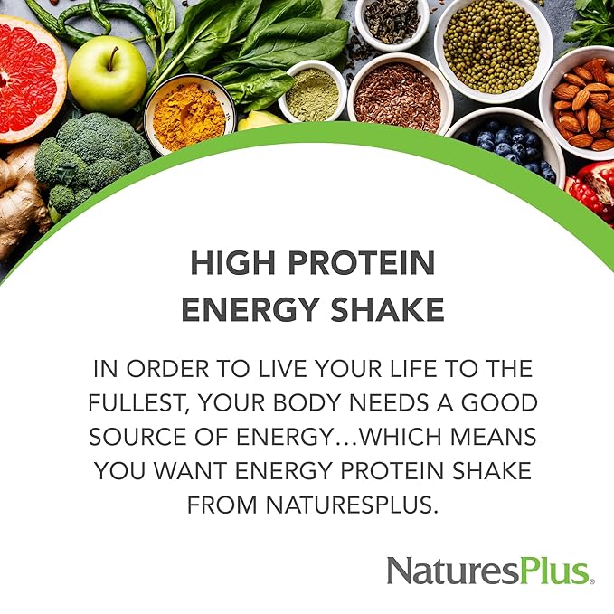 Natures Plus Energy Shake 0.95 lb 16 Grams 16 Servings