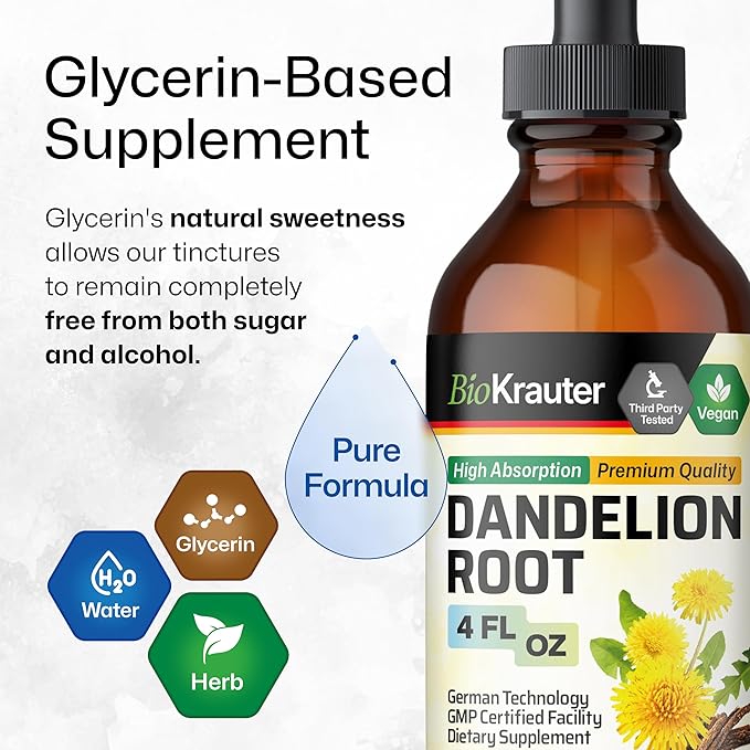 Dandelion Root Tincture 4 Fl.