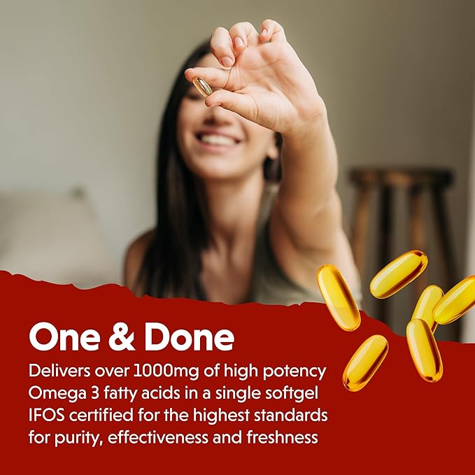 Barlean's Ideal Omega 3 Fish Oil 1,000 mg 30 ct
