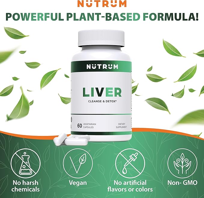 Liver Cleanse and Detox Health Support 60 Capsules