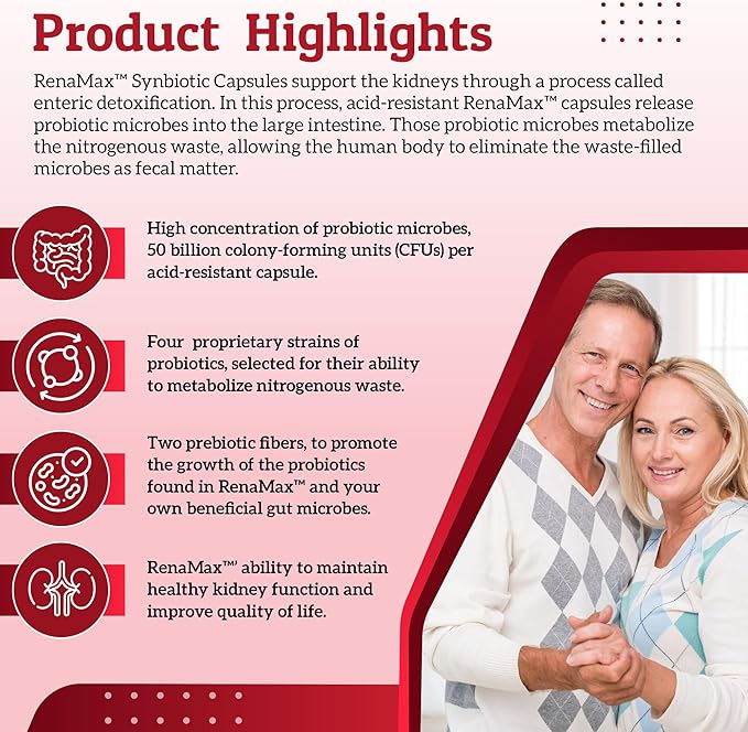 Capsule Kidney Restores & Kidney Care Supplement 50 Billion (90 Capsules)