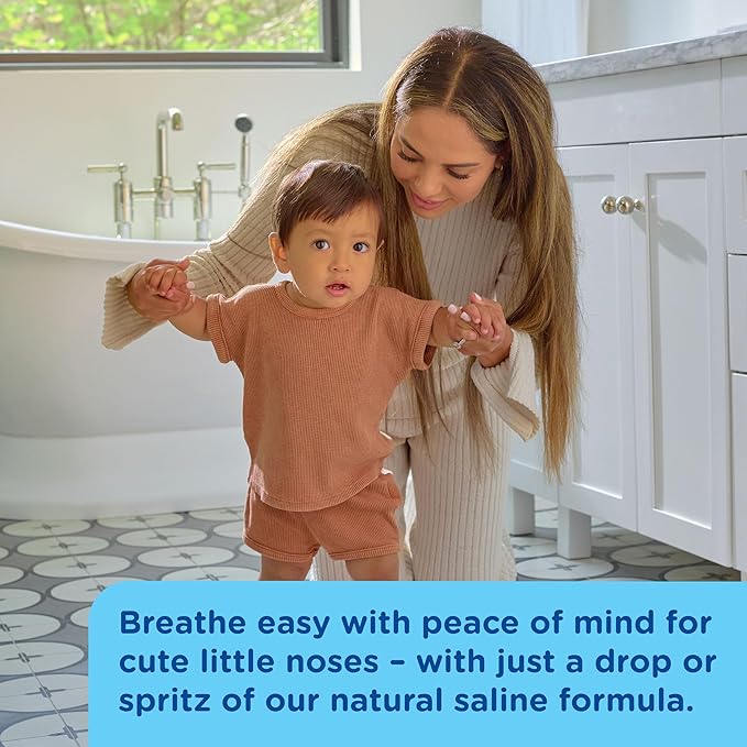 Mommy's Bliss Saline Drops/Spray, Nasal Relief 1 Fl