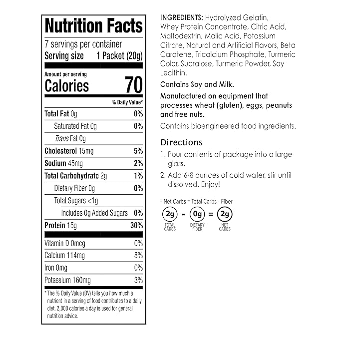 BariWise Protein Fruit Drink, Pineapple Orange, Low Sugar, Gluten Free, Keto Friendly & Low Carb (7ct)