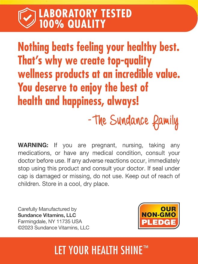 Sundance Vitamin B-Complex 100% Daily Value 100 Tablets