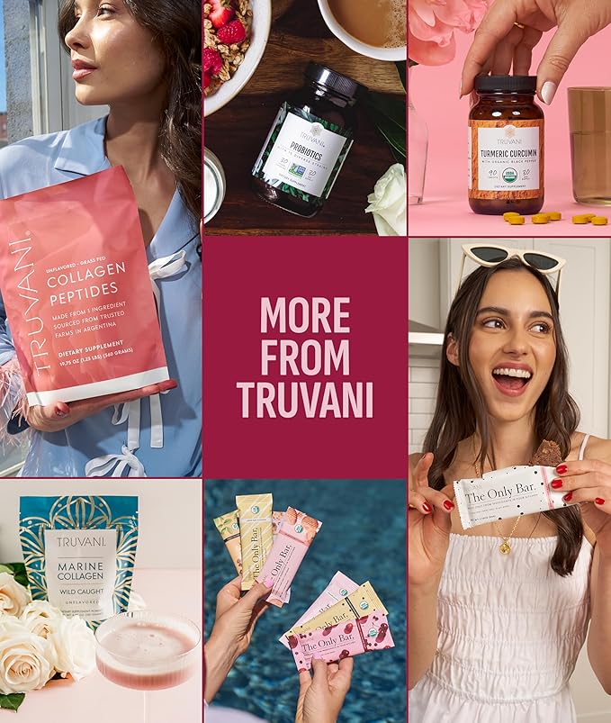 Truvani Vegan Pea Protein Powder | Chocolate Strawberry | 20g Organic Plant Based Protein | 1 Serving | Keto | Gluten & Dairy Free | Low Carb | No Added Sugar