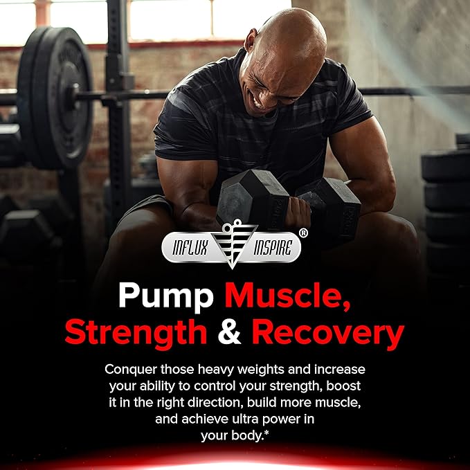 Testosterone Booster for Men - Test Booster for Stamina, Endurance & Strength - 60 Capsules