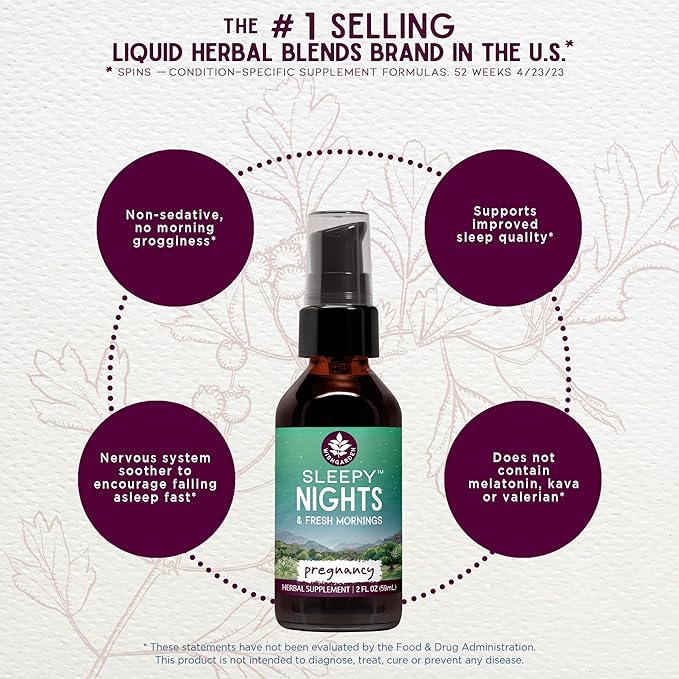 WishGarden Herbs Sleepy Nights for Pregnancy 4oz