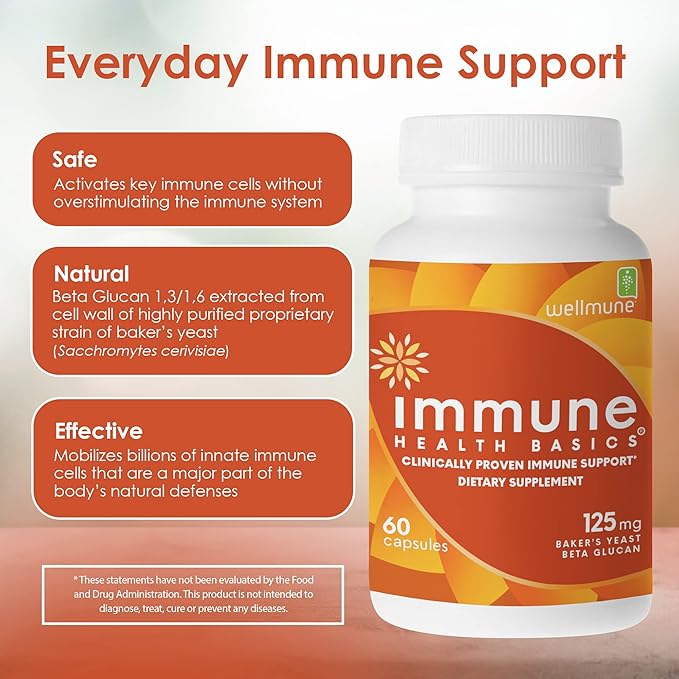 Ultra Strength Immunity 60 Capsules, 125 mg