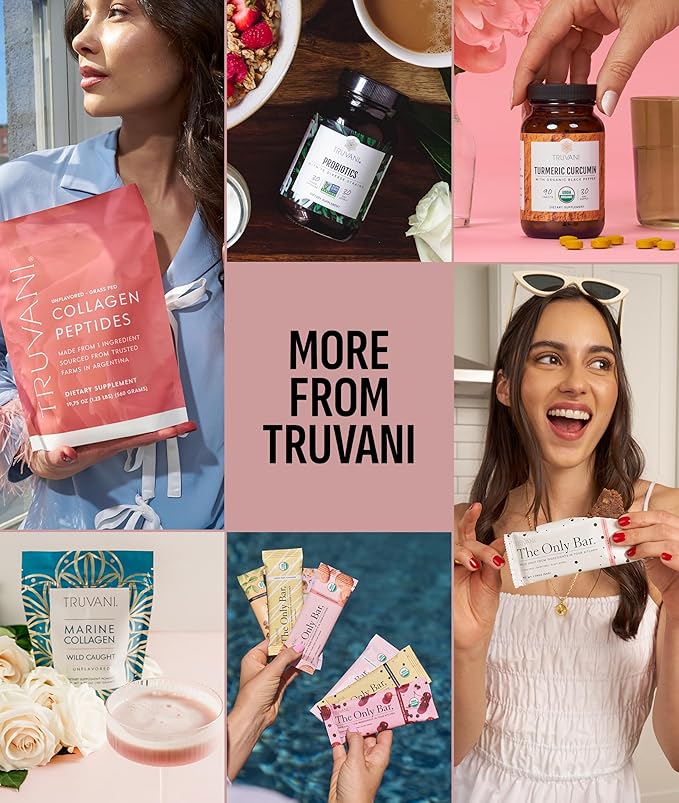 Truvani Vegan Pea Protein Powder | Vanilla Chai | 20g Organic Plant Based Protein | 1 Serving | Keto | Gluten & Dairy Free | Low Carb | No Added Sugar