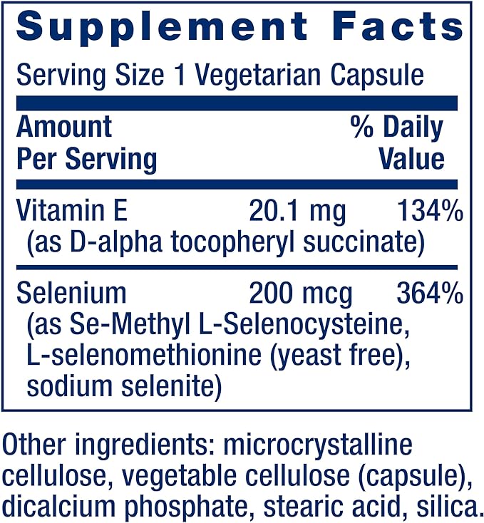 Life Extension Super Selenium Complex (100 Count) D3 5000 5000 IU (60 Count)