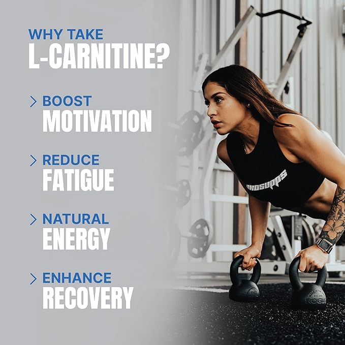 PROSUPPS L-Carnitine Stimulant Free Liquid Shots for Men & Women - Workout Drink for Performance & Muscle Recovery - Clean Energy, No Sugar, No Carbs (31 Servings, 3000 Blue Razz)