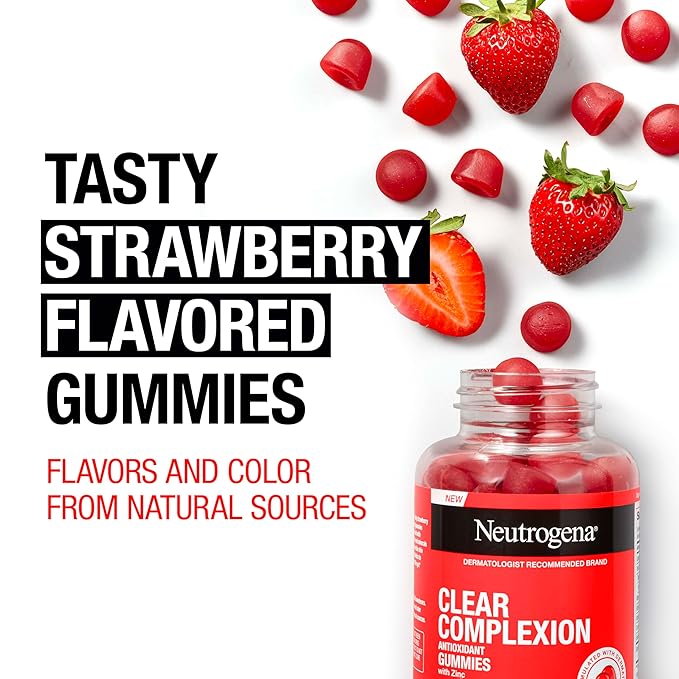 Neutrogena Clear Complexion Antioxidant Gummies 60 ct