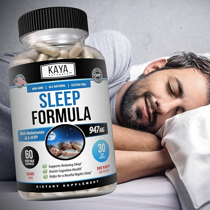 Kaya Naturals - Sleep Support Formula 60 Capsules (60 Count)