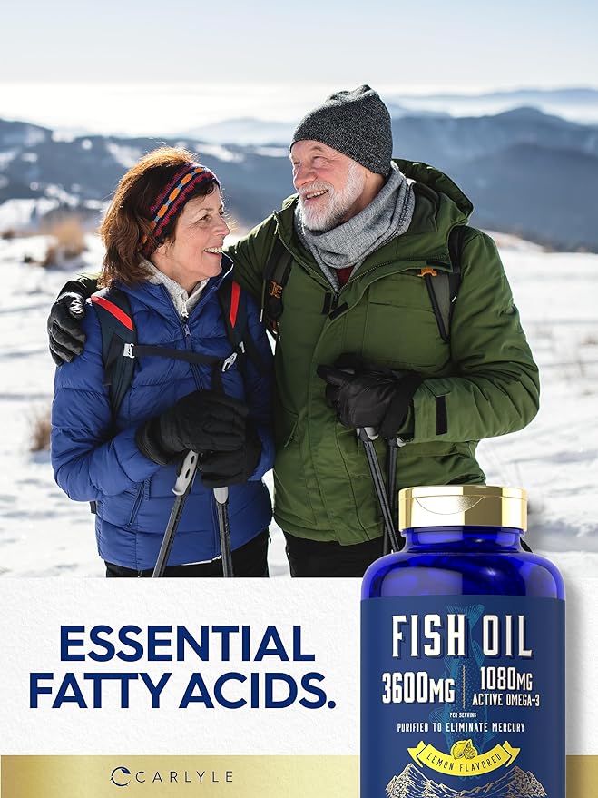 Carlyle Fish Oil 3600mg 1080mg Omega 3 | 120 Count