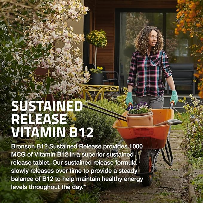 Bronson Vitamin B12 1000 MCG (B12 180 Tablets