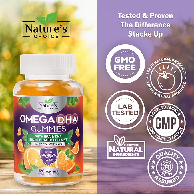 Omega 3 Fish Oil Gummies 3 Fish 120 Gummies