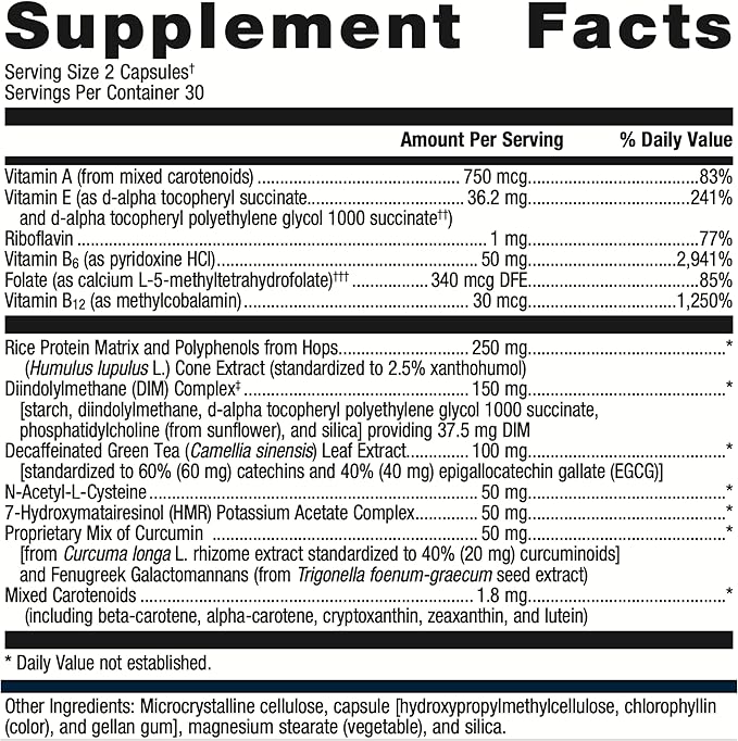 Metagenics Estrofactors - Estrogen Metabolism Support* 60 Count