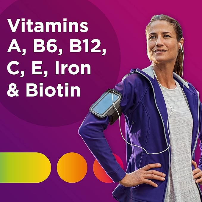Centrum Multivitamin Tablet for Women, Multivitamin/Multimineral D3, B 200 Count
