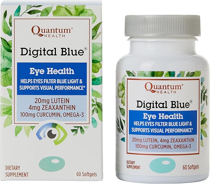 Quantum Health Digital Blue Eye Health, 60 Softgels