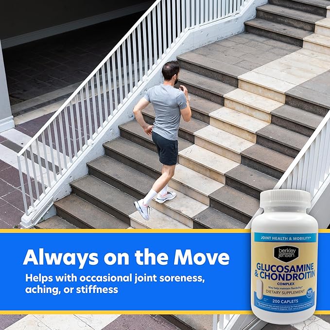 Berkley Jensen Glucosamine Chondroitin MSM Boswellia Complex 200 Caplets 1)